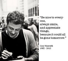 Cory Monteith