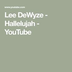 Lee DeWyze