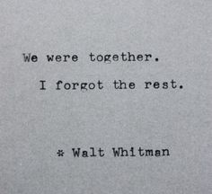 Walt Whitman