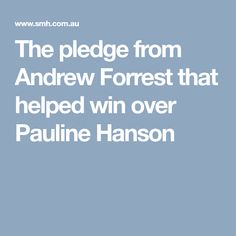 Andrew Forrest