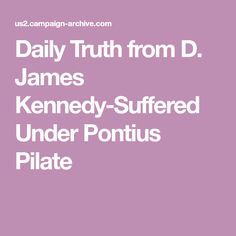 D James Kennedy