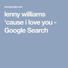 Lenny Williams