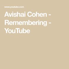 Avishai Cohen