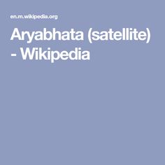 Aryabhata