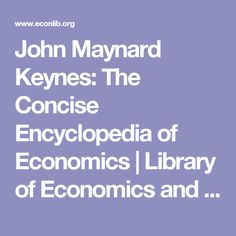 John Maynard Keynes