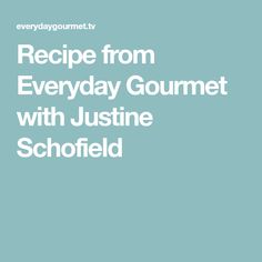 Justine Schofield