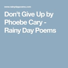 Phoebe Cary