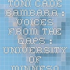 Toni Cade Bambara