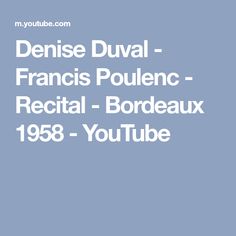 Francis Poulenc