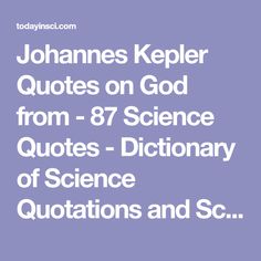 Johannes Kepler