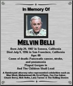 Melvin Belli