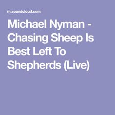 Michael Nyman