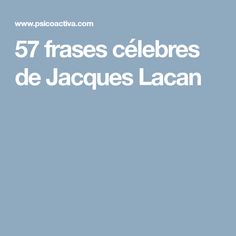 Jacques Lacan