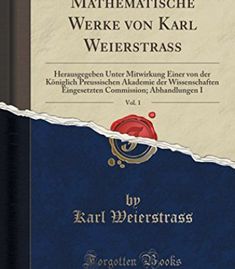 Karl Weierstrass