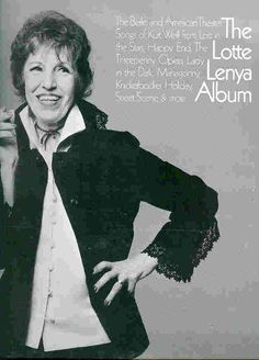 Lotte Lenya