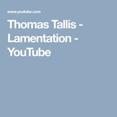 Thomas Tallis