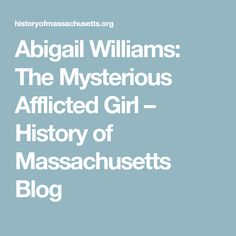 Abigail Williams