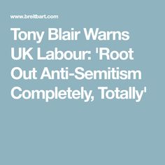 Tony Blair