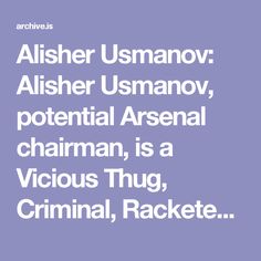 Alisher Usmanov