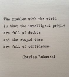 Charles Bukowski