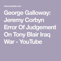 George Galloway