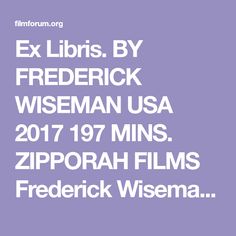 Frederick Wiseman