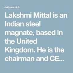 Lakshmi Mittal