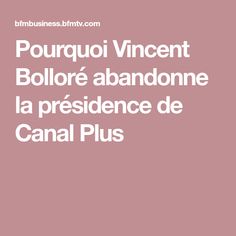 Vincent Bollore