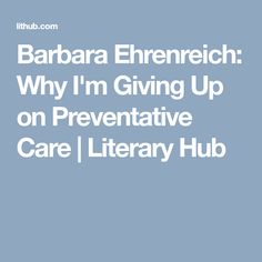 Barbara Ehrenreich