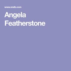 Angela Featherstone