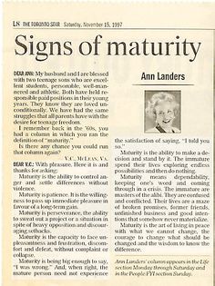 Ann Landers