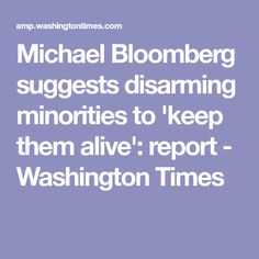 Michael Bloomberg