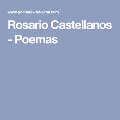 Rosario Castellanos