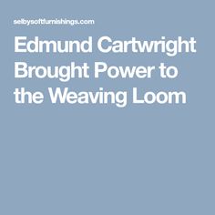 Edmund Cartwright