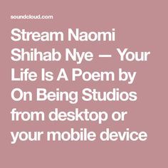 Naomi Shihab Nye