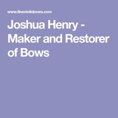 Joshua Henry