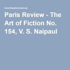 V.S. Naipaul