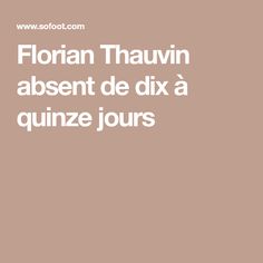 Florian Thauvin