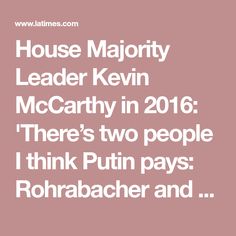 Kevin McCarthy