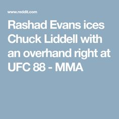 Rashad Evans