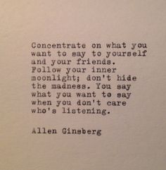 Allen Ginsberg