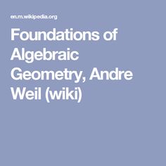 Andre Weil