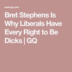 Bret Stephens