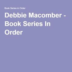 Debbie Macomber