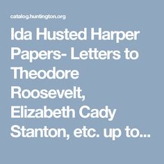 Ida Husted Harper