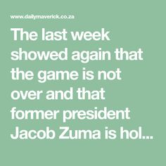 Jacob Zuma