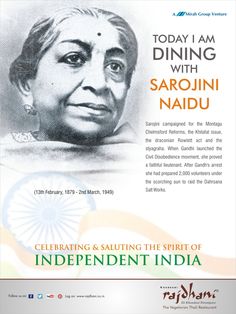 Sarojini Naidu