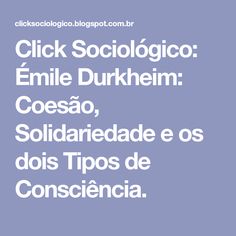 Emile Durkheim