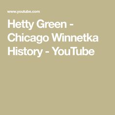 Hetty Green