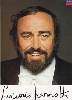 Luciano Pavarotti